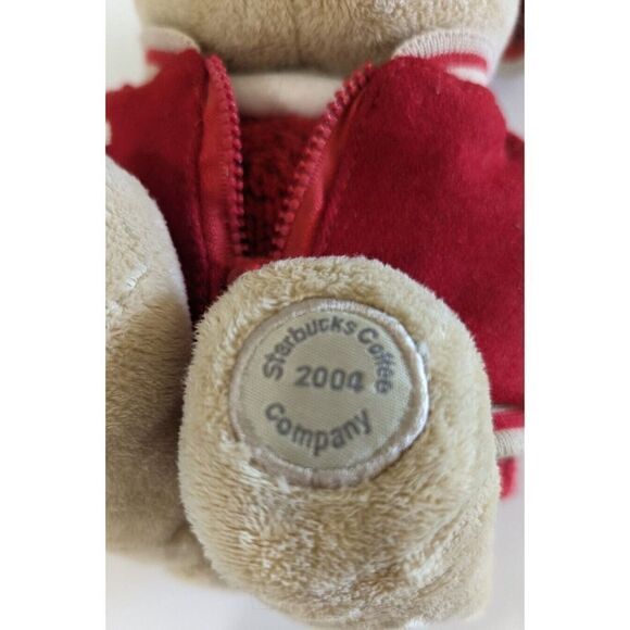 Starbucks Bearista 2004 Back to School Bear Boy 10" Plush Collectable C - Picture 8 of 8